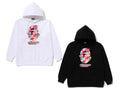 A BATHING APE Ladies' BAPE x THE POWERPUFF GIRLS APE HEAD PULLOVER HOODIE