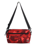 A BATHING APE COLOR CAMO MINI SHOULDER BAG