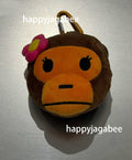 A BATHING APE Ladies' BABY LISA PLUSH POUCH