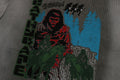 A BATHING APE HEAVY WASHED BAPE MILITARY GRAPHIC RELAXED FIT L/S TEE