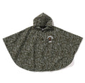 A BATHING APE BAPE KIDS NEON CAMO COLLEGE RAIN PONCHO TOTE SET