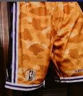A BATHING APE BAPE x M&N NBA LOS ANGELES LAKERS SWINGMAN SHORTS
