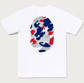 A BATHING APE Ladies' STA STRIKE CAMO BIG APE HEAD TEE