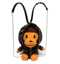 A BATHING APE Ladies' 1ST CAMO BABY MILO PLUSH DOLL BACKPACK