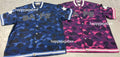 A BATHING APE COLOR CAMO MESH WARM UP RELAXED FIT SHIRT