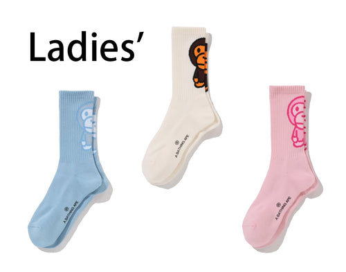 A BATHING APE Ladies' BABY MILO SOCKS