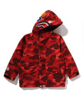 A BATHING APE BAPE KIDS COLOR CAMO SHARK SNOWBOARD JACKET