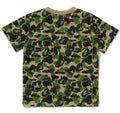 A BATHING APE BAPE KIDS ABC CAMO APE & MILO ONE POINT TEE