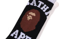A BATHING APE COLLEGE SOCKS