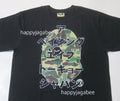 A BATHING APE ABC CAMO JAPANESE LETTERS L/S TEE