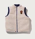 A BATHING APE BAPE KIDS BABY MILO REVERSIBLE DOWN VEST