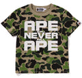 A BATHING APE Ladies' ABC CAMO ASNKA TEE
