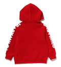 A BATHING APE BAPE KIDS BAPE MILO PLUSH DOLL ZIP HOODIE