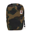 A BATHING APE 1ST CAMO CORDURA PHONE SHOULDER BAG