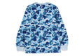 A BATHING APE ABC CAMO COLLEGE L/S TEE
