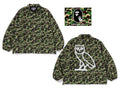 A BATHING APE BAPE x OVO ABC CAMO COACH JACKET