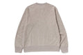 A BATHING APE NEON CAMO JACQUARD SWEAT SHIRT