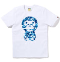 A BATHING APE Ladies' ABC CAMO BIG BABY MILO TEE