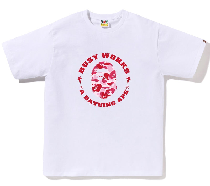 A BATHING APE ABC CAMO BUSY WORKS STA TEE