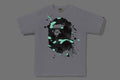 A BATHING APE CITY CAMO PAINTING APE HEAD TEE
