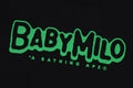 A BATHING APE BAPE KIDS BABY MILO SKULL LAYERED SLEEVE L/S TEE