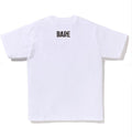 A BATHING APE MAP CAMO APE HEAD SHARK TEE