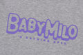 A BATHING APE BAPE KIDS BABY MILO SKULL LAYERED SLEEVE L/S TEE