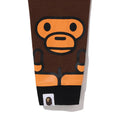 A BATHING APE BAPE KIDS BABY MILO SKULL LAYERED SLEEVE L/S TEE