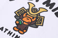 A BATHING APE KABUTO BABY MILO COLLEGE TEE