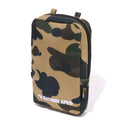 A BATHING APE 1ST CAMO CORDURA PHONE SHOULDER BAG