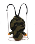 A BATHING APE Ladies' 1ST CAMO BABY MILO PLUSH DOLL BACKPACK