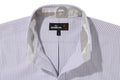 A BATHING APE MR. BATHING APE OXFORD STRIPE BD SHIRT