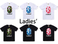 A BATHING APE Ladies' ABC CAMO BY BATHING APE TEE