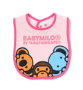 A BATHING APE BAPE KIDS BABY MILO FRIENDS BIB KB