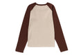 A BATHING APE Ladies' BY BATHING APE RAGLAN L/S TEE