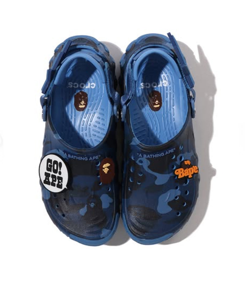 A BATHING APE BAPE x CROCS - CLOG COLOR CAMO