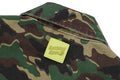 A BATHING APE Ladies' GLITCH WOODLAND CAMO BATHING APE LOGO WORKER JACKET