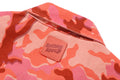 A BATHING APE Ladies' GLITCH WOODLAND CAMO BATHING APE LOGO WORKER JACKET