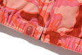 A BATHING APE Ladies' GLITCH WOODLAND CAMO BATHING APE LOGO WORKER JACKET