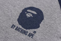 A BATHING APE Ladies' BY BATHING APE RAGLAN L/S TEE