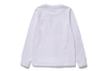 A BATHING APE Ladies' COLLEGE L/S TEE