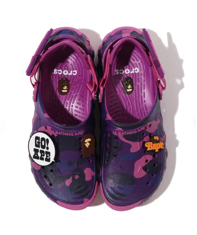 A BATHING APE BAPE x CROCS - CLOG COLOR CAMO