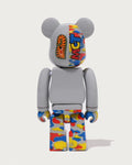 A BATHING APE BAPE x MEDICOM TOY 30TH ANNIV. SHARK HOODIE BEARBRICK 100% & 400% Set