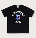 A BATHING APE BAPE KIDS STA STRIKE CAMO COLLEGE TEE