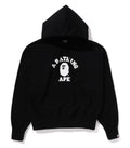 A BATHING APE Ladies' COLLEGE PULLOVER HOODIE ( RELAXED FIT )