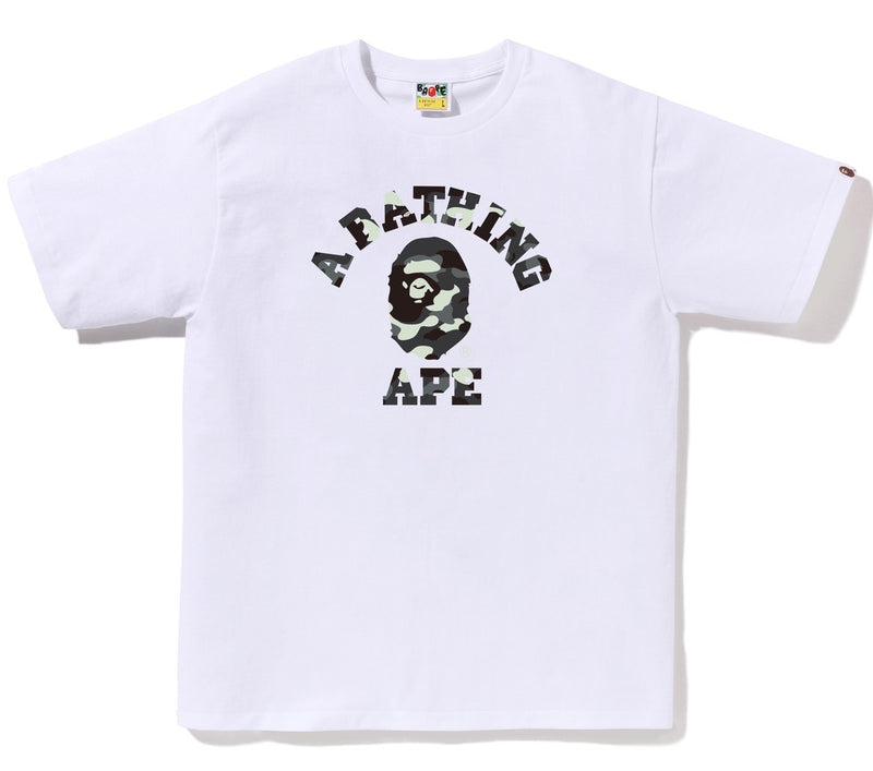 A BATHING APE CITY CAMO COLLEGE TEE