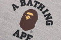 A BATHING APE BAPE KIDS COLLEGE RELAXED FIT CREWNECK SWEATSHIRT