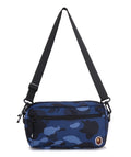 A BATHING APE COLOR CAMO MINI SHOULDER BAG