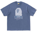 A BATHING APE HAND DRAW APE HEAD RELAXED FIT TEE