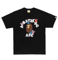 A BATHING APE BAPE x DISNEY STITCH AND FRIENDS COLLEGE TEE
